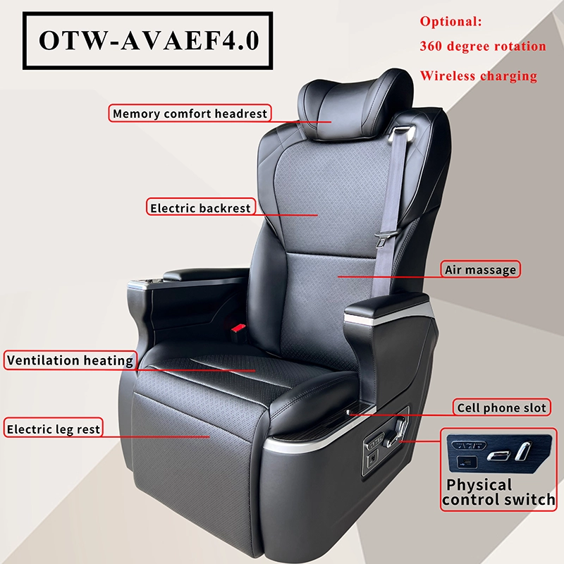 2nd row captain seats full function features diagram