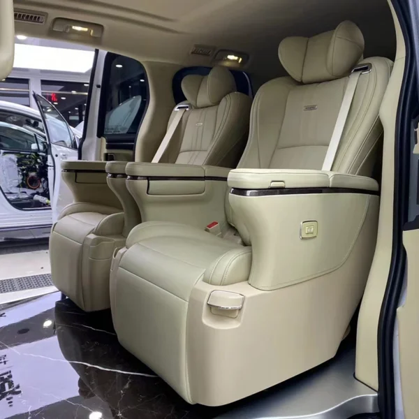Classic Alphard Captain Seat with Original Style Controller and Custom Logo | OTW-AEF - Image 10