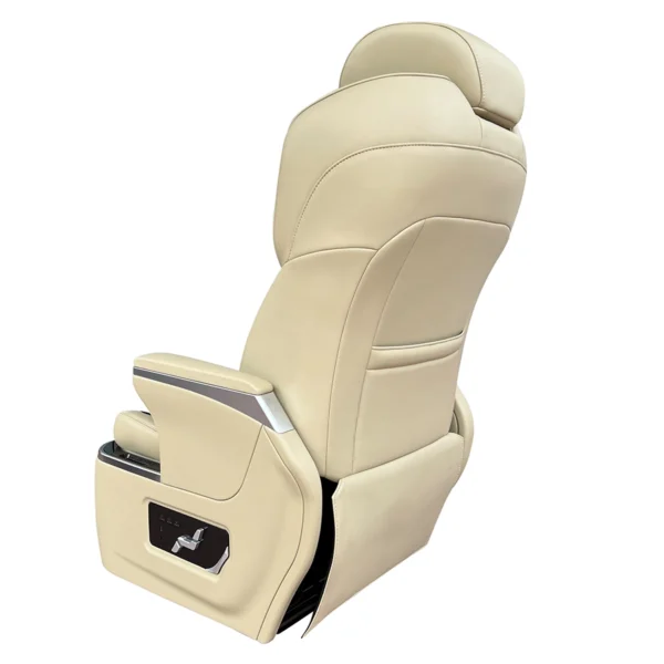 Captain seat vehicles rear back design view display