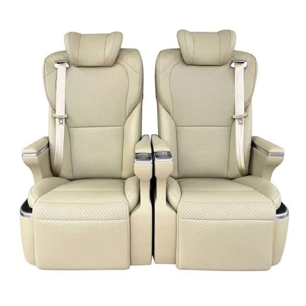 Captain seat vehicles matching pair front view display