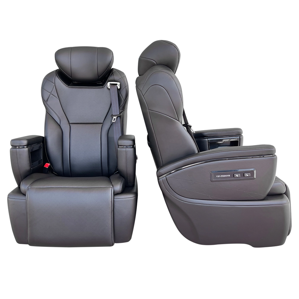 Car seat modification pair front side view custom color