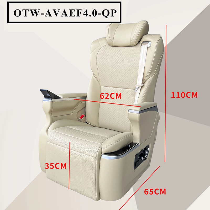 Hiace captain seat size dimension measurement chart