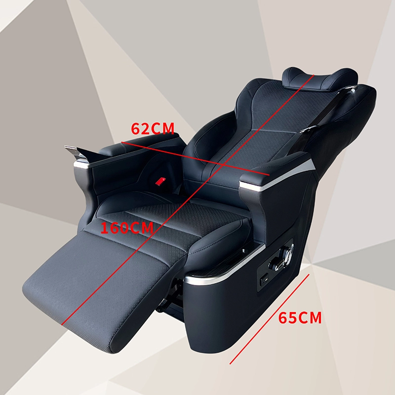 Hyundai staria captain seats fully reclined flat bed dimensions