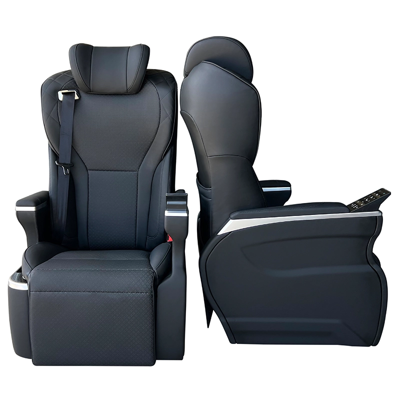 Hyundai staria captain seats front side view touchscreen control