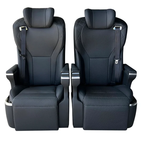 Hyundai staria captain seats pair elegant front view display