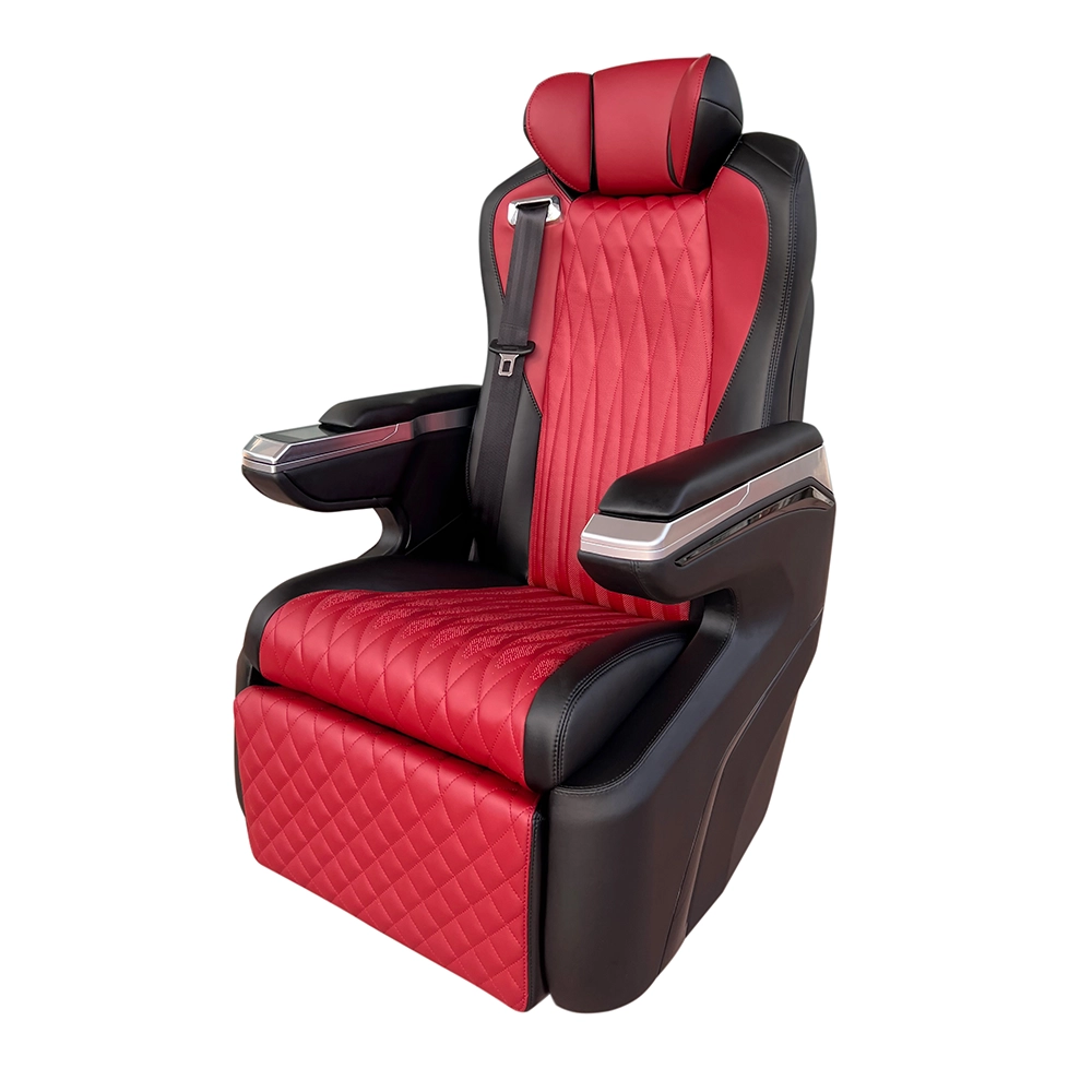 Limousine car seat side view premium leather design