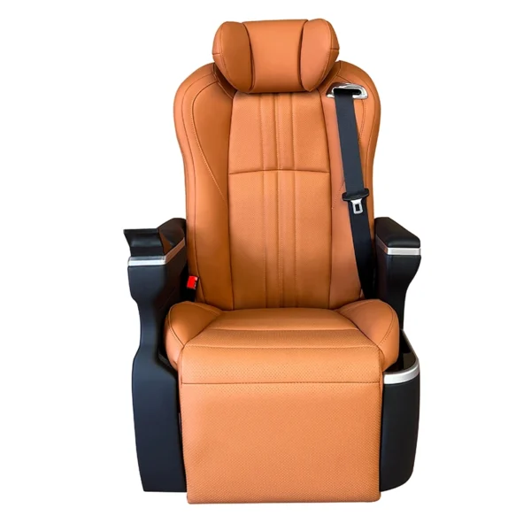 Luxury car seat manufacturers two-tone color seat front view