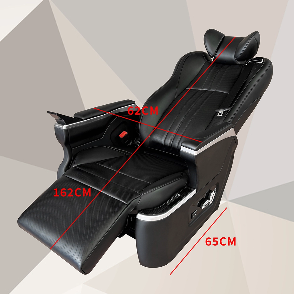 Luxury reclining car seats fully flat position dimension measurement chart