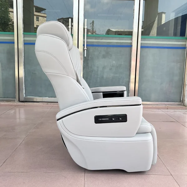 Super grandia captain seat side view armrest trim detail