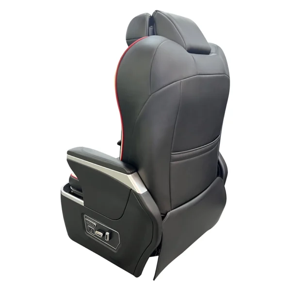 Rear view showing the exquisite back design of toyota alphard captain seat